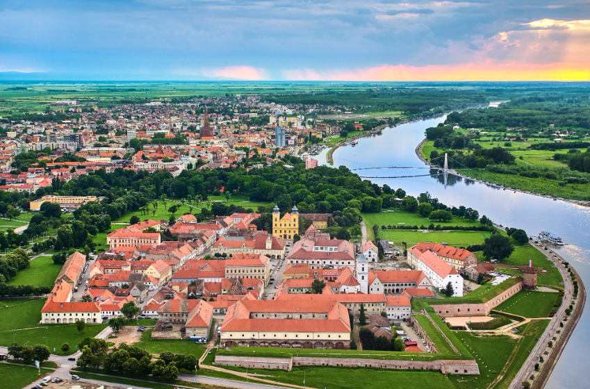 Osijek Tvrđa (Fortress), Osijek, Slavonia, Croatia
